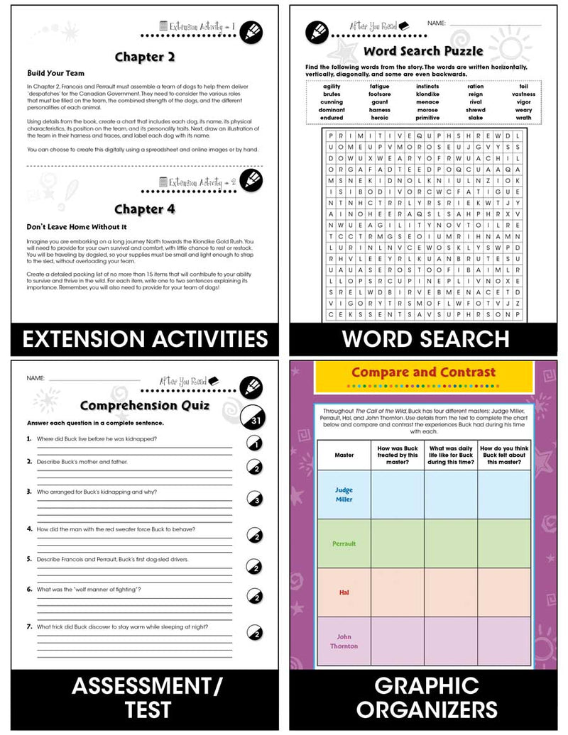 The Call of the Wild (Novel Study Guide)