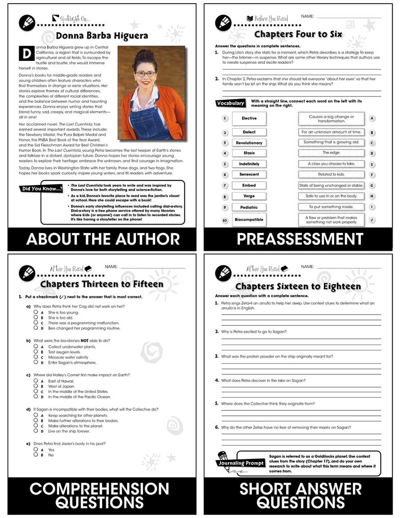 The Last Cuentista (Novel Study Guide)