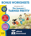 The Summer I Turned Pretty - BONUS WORKSHEETS