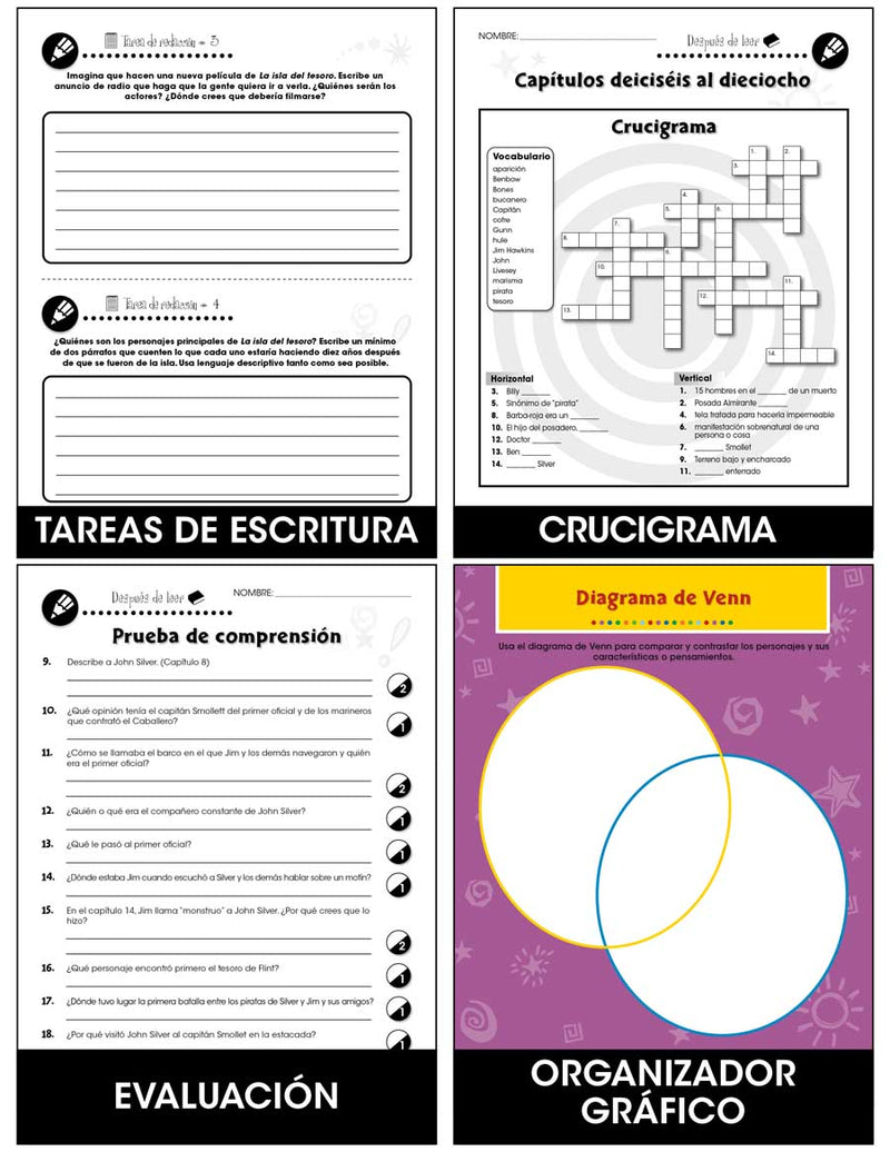 La Isla del Tesoro (Novel Study Guide)