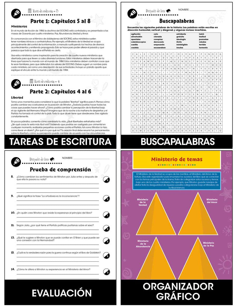 1984 - Spanish Version (Novel Study Guide)