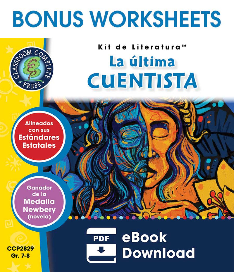 La última cuentista - HOJAS DE TRABAJO DE BONIFICACION