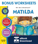 Matilda - Spanish Version - HOJAS DE TRABAJO DE BONIFICACION