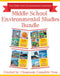 Middle School Environmental Studies Bundle