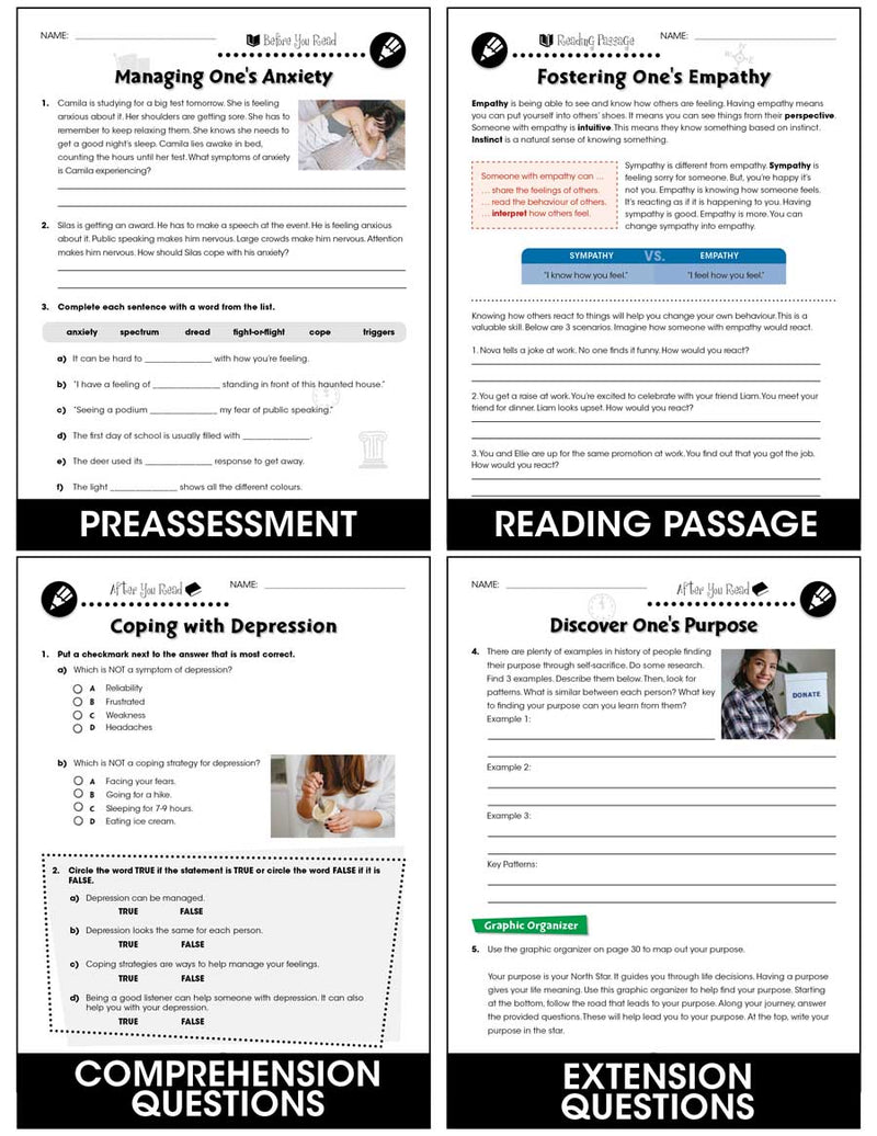 Readiness Life Skills - Coping with Stress - Canadian Content