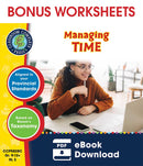 Readiness Life Skills - Managing Time - Canadian Content - BONUS WORKSHEETS