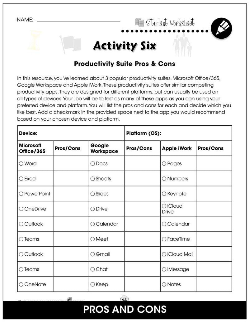 Readiness Life Skills - Managing Time - Canadian Content - BONUS WORKSHEETS