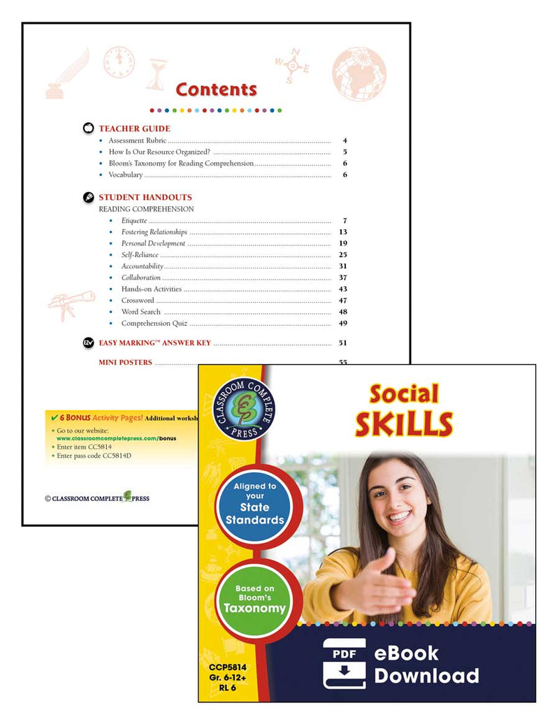 Communication & Interpersonal Skills Set Gr. 6-12+