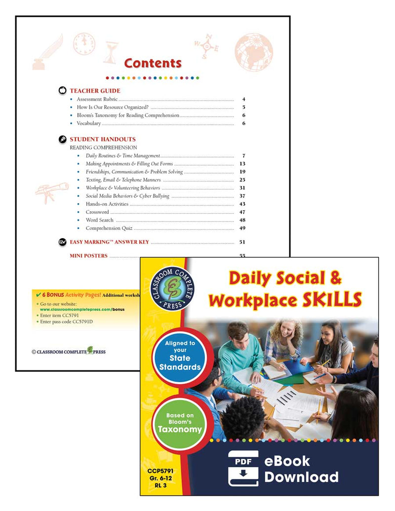 Time Management Set Gr. 6-12+
