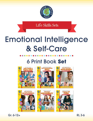 Emotional Intelligence & Self-Care Set Gr. 6-12+
