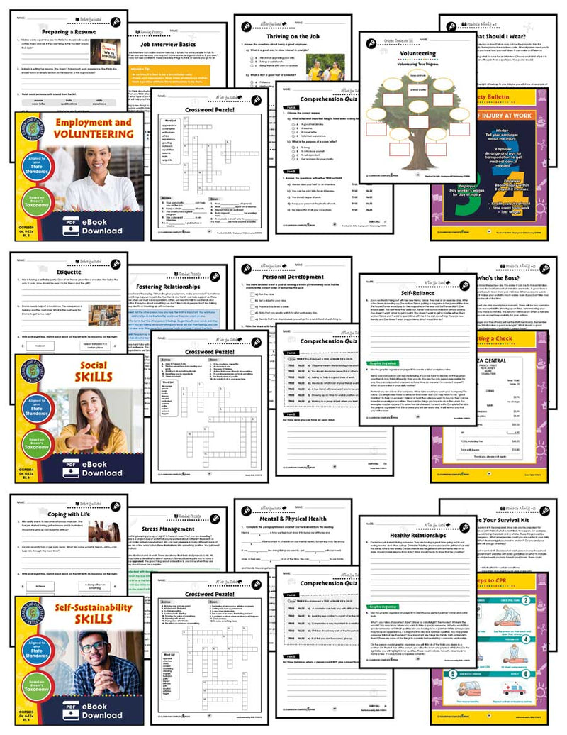 Self-Resilience Set Gr. 6-12+