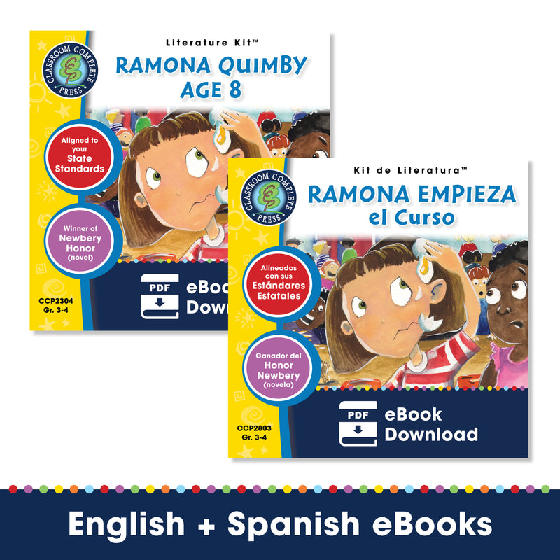 Ramona Quimby, Age 8 (Novel Study Guide)