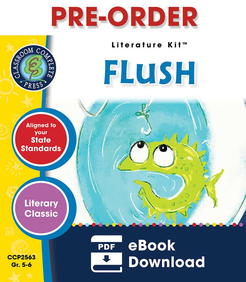 PRE-ORDER: Flush (Novel Study Guide)