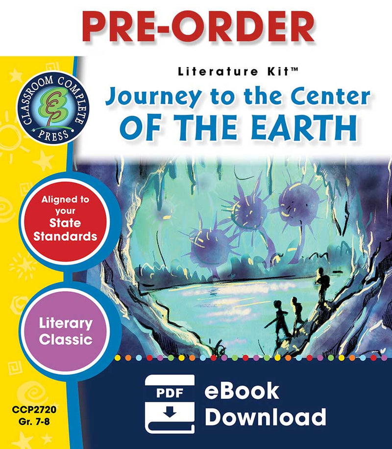 PRE-ORDER: Journey to the Center of the Earth (Novel Study Guide)