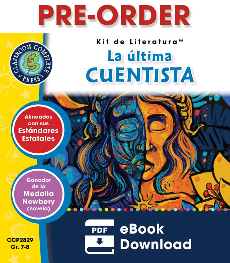 PRE-ORDER: La última cuentista - Spanish Version (Novel Study Guide)