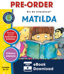 PRE-ORDER: Matilda - Spanish Version (Novel Study Guide)