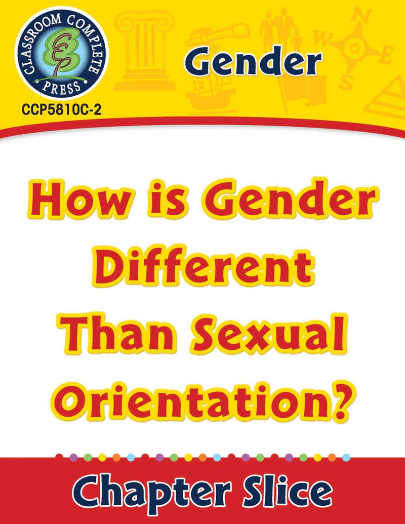 Gender: How is Gender Different Than Sexual Orientation? - Canadian Content Gr. 6-Adult