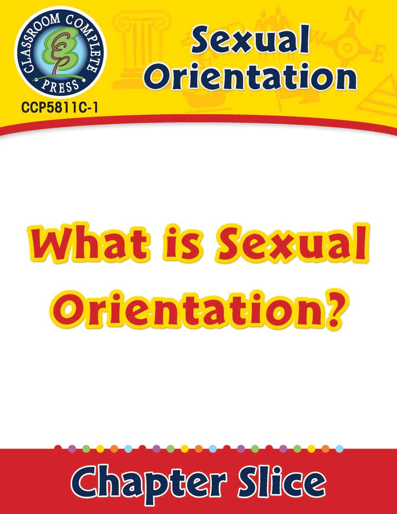 Sexual Orientation: What is Sexual Orientation? - Canadian Content Gr. 6-Adult