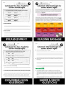 Gender Equality & Inequality: Individuals Who Have Fought For Gender-Related Rights Gr. 6-Adult