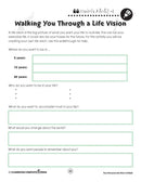 Your Personal Life Plan: Walking You Through a Life Vision - WORKSHEET