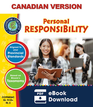 Readiness Life Skills - Personal Responsibility - Canadian Content