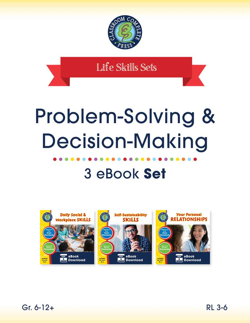 Problem-Solving & Decision-Making Set Gr. 6-12+