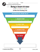 AI Literacy: AI Filter Fact-Checking Tool Graphic Organizer - WORKSHEET