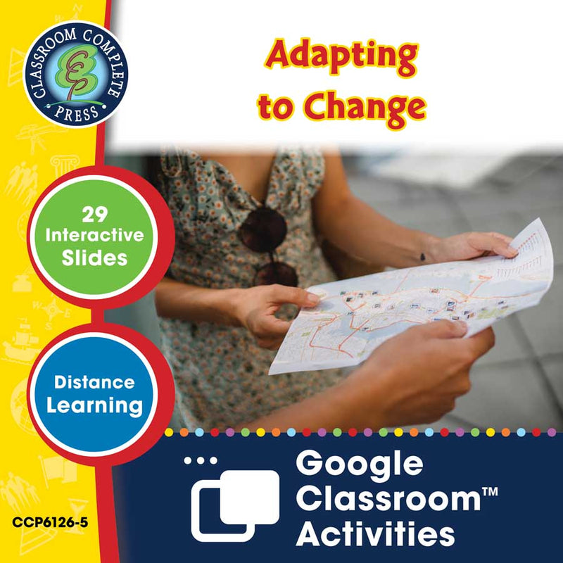 21st Century Skills - Learning Skills for Global Competency: Adapting to Change - Google Slides (SPED)