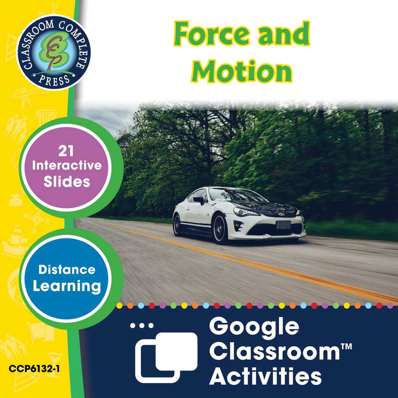 Hands-On STEAM - Physical Science: Force and Motion - Google Slides
