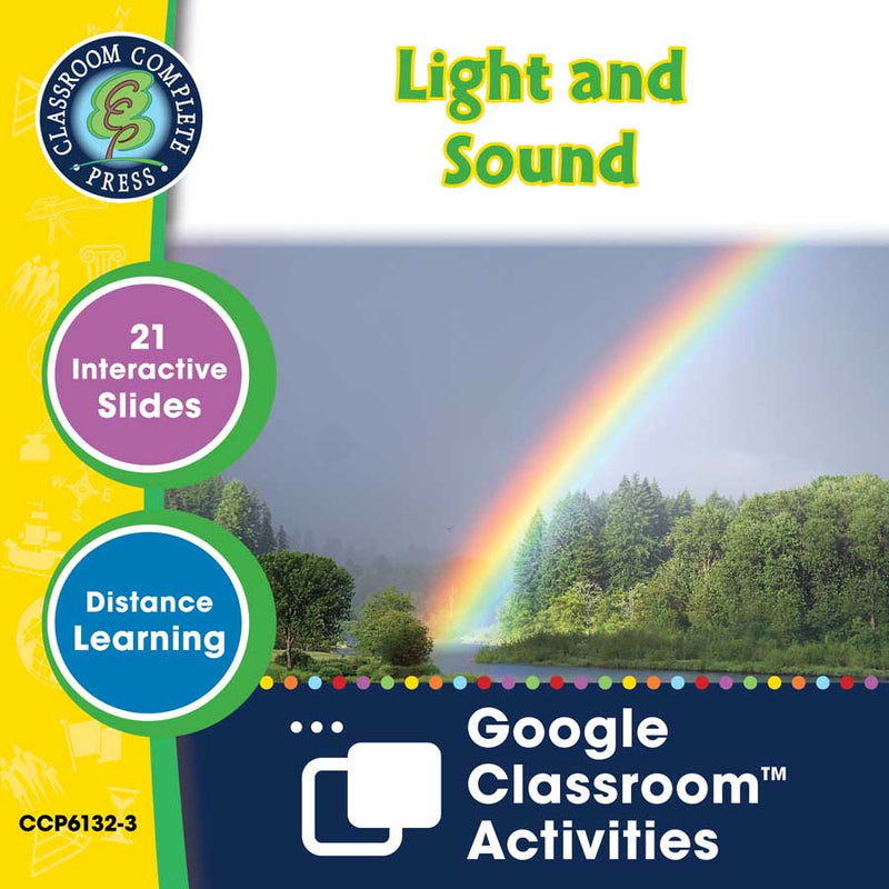 Hands-On STEAM - Physical Science: Light and Sound - Google Slides
