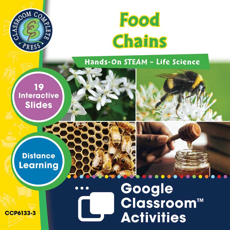 Hands-On STEAM - Life Science: Food Chains - Google Slides