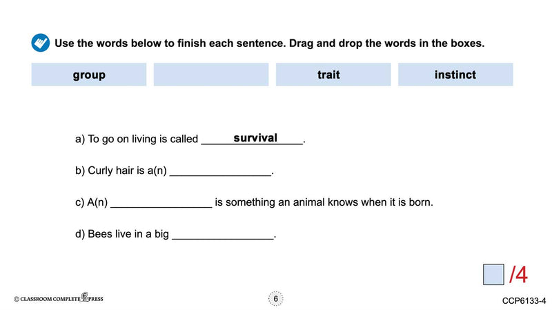 Hands-On STEAM - Life Science: Adaptations - Google Slides