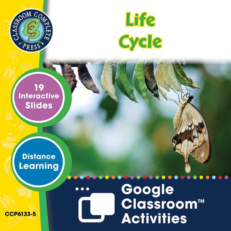 Hands-On STEAM - Life Science: Life Cycle - Google Slides
