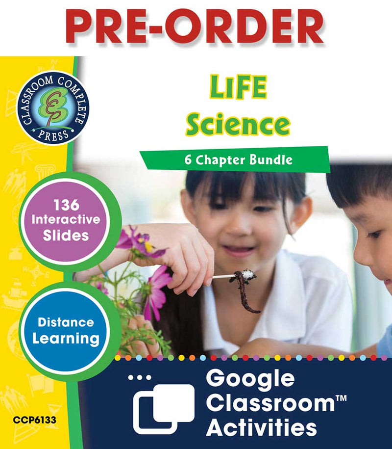 PRE-ORDER: Hands-On STEAM - Life Science - Google Slides BUNDLE