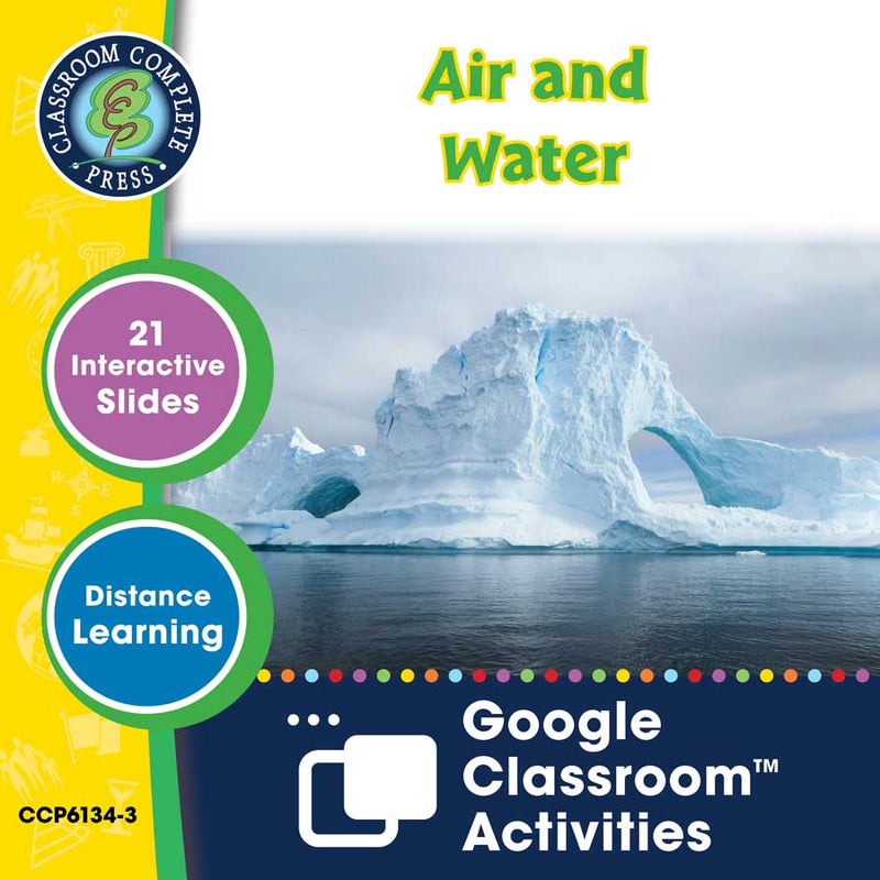 Hands-On STEAM - Earth & Space Science: Air and Water - Google Slides
