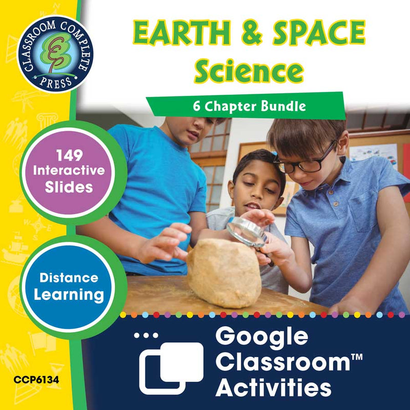 Hands-On STEAM - Earth & Space Science - Google Slides BUNDLE