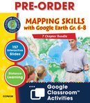 PRE-ORDER: Mapping Skills with Google Earth Gr. 6-8 - Google Slides BUNDLE (SPED)