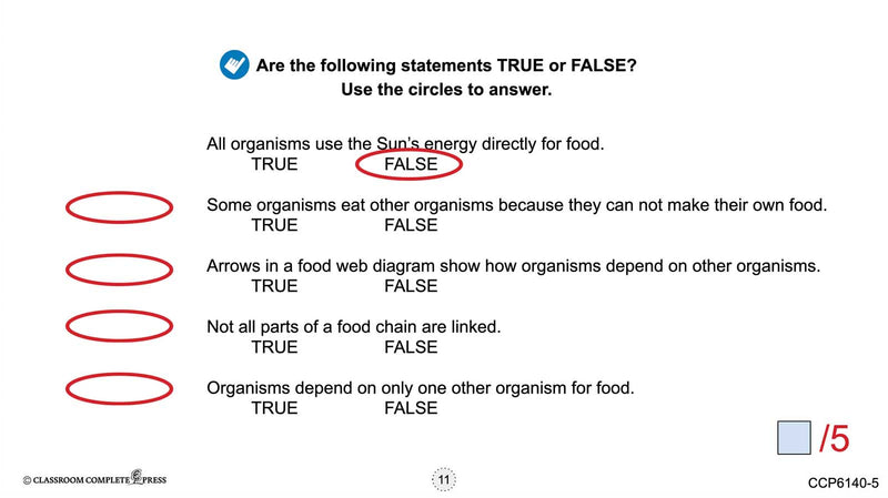 Ecosystems: Food Chains & Food Webs - Google Slides