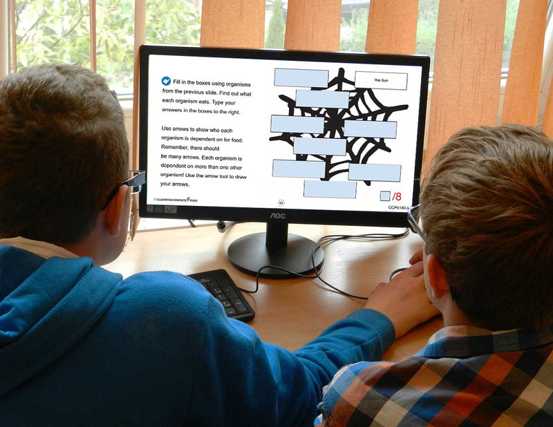 Ecosystems: Food Chains & Food Webs - Google Slides