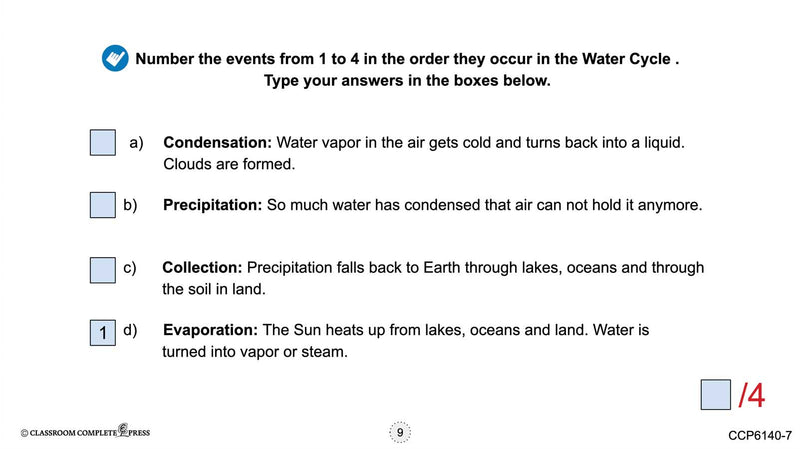 Ecosystems: The Water Cycle - Google Slides