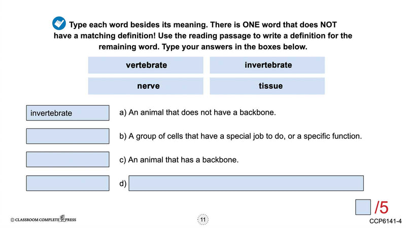 Classification & Adaptation: Vertebrates - Google Slides
