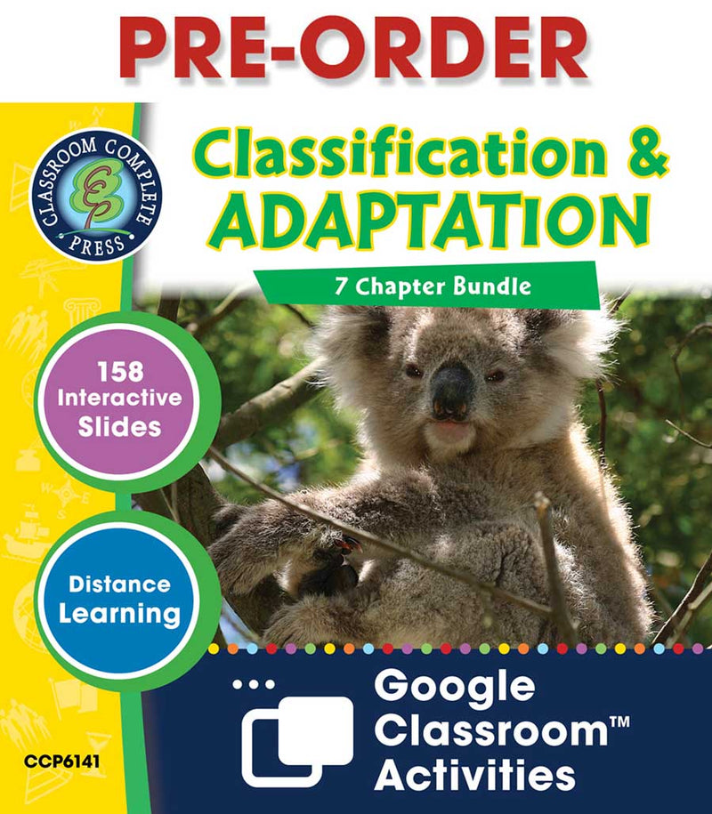 PRE-ORDER: Classification & Adaptation - Google Slides BUNDLE (SPED)