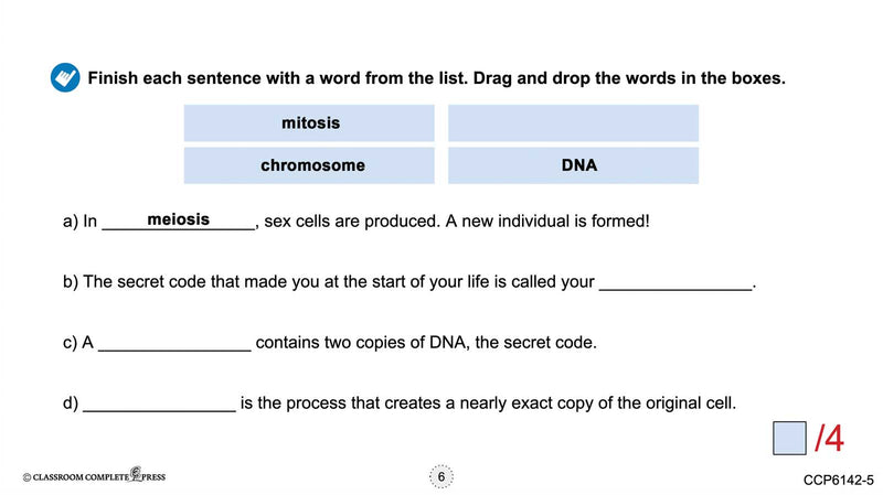 Cells: Cell Reproduction - Google Slides