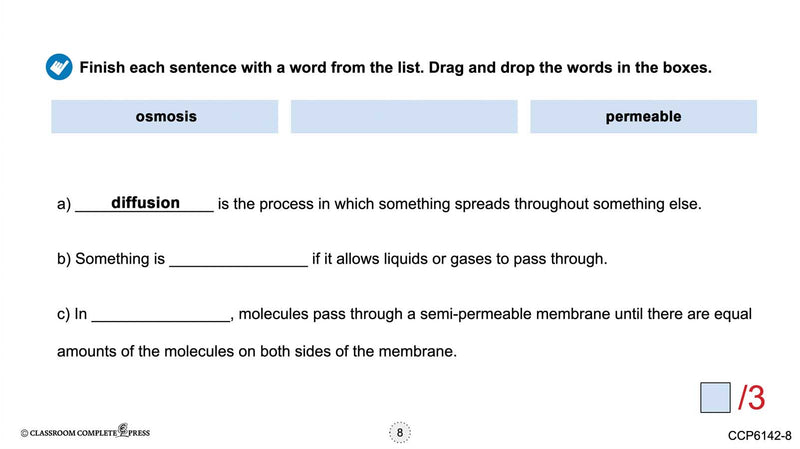 Cells: Diffusion and Osmosis - Google Slides