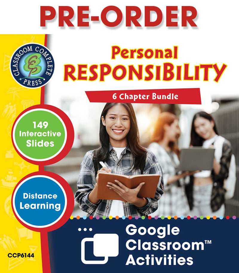 PRE-ORDER: Readiness Life Skills - Personal Responsibility Gr. 9-12+ - Google Slides BUNDLE (SPED)