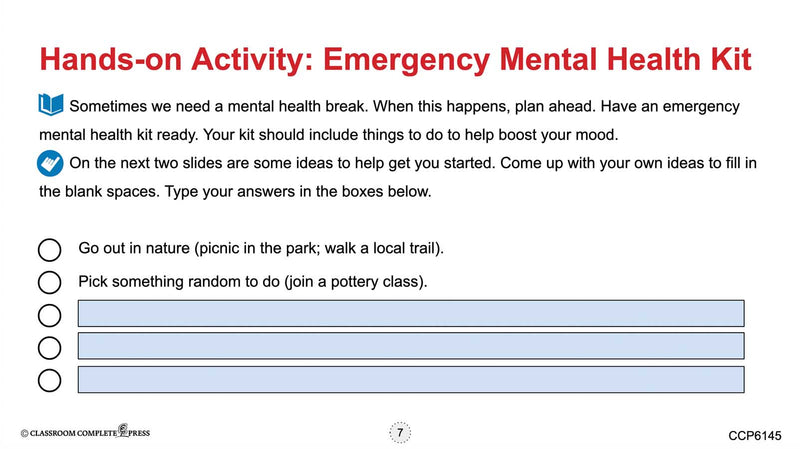 Readiness Life Skills - Coping with Stress - Google Slides BUNDLE (SPED)