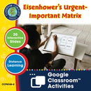 Readiness Life Skills - Managing Time: Eisenhower's Urgent-Important Matrix - Google Slides (SPED)