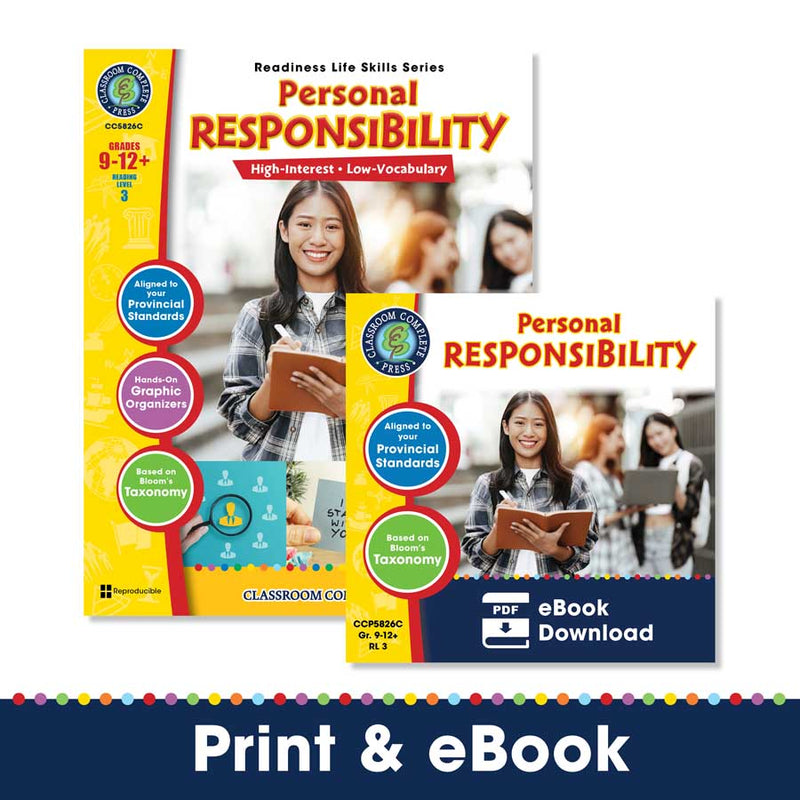 Readiness Life Skills - Personal Responsibility - Canadian Content