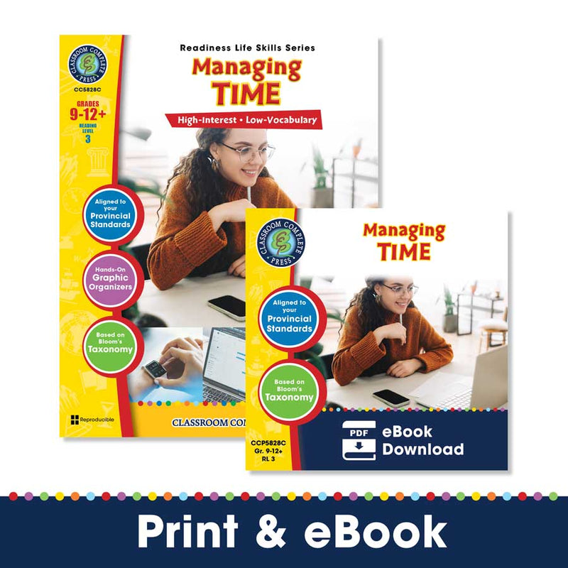 Readiness Life Skills - Managing Time - Canadian Content