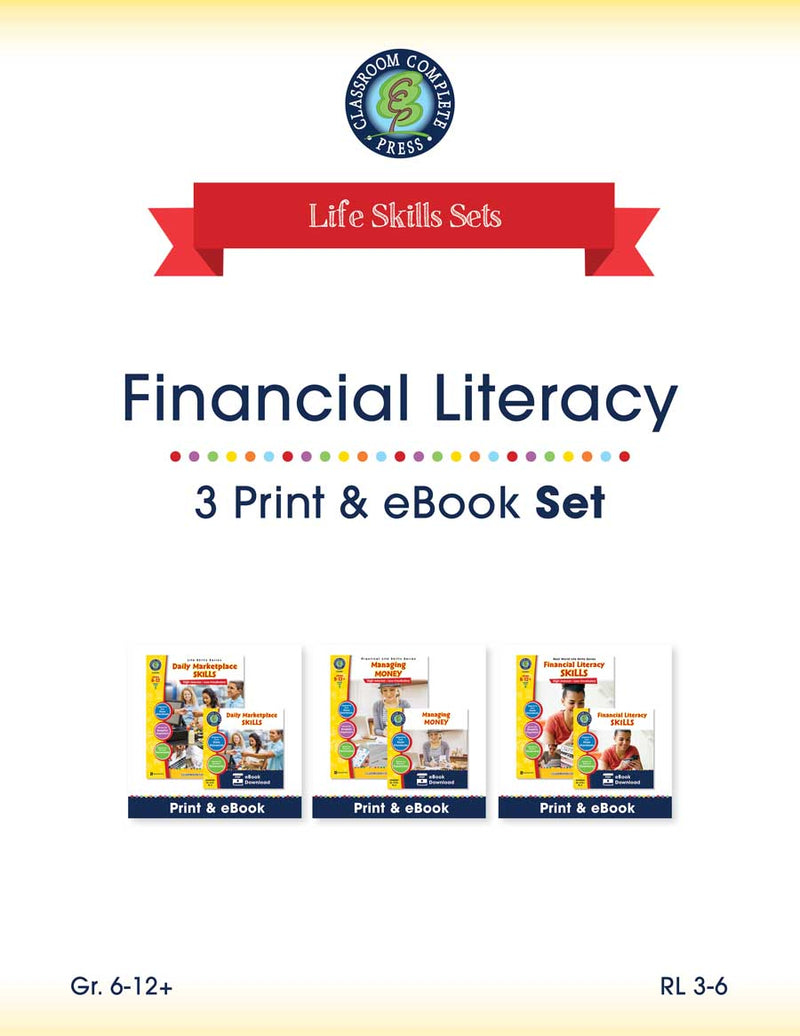 Financial Literacy Set Gr. 6-12+
